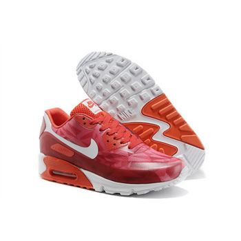 Nike Air Max 90 Hyp Prm Unisex All Red Jogging Shoes Usa